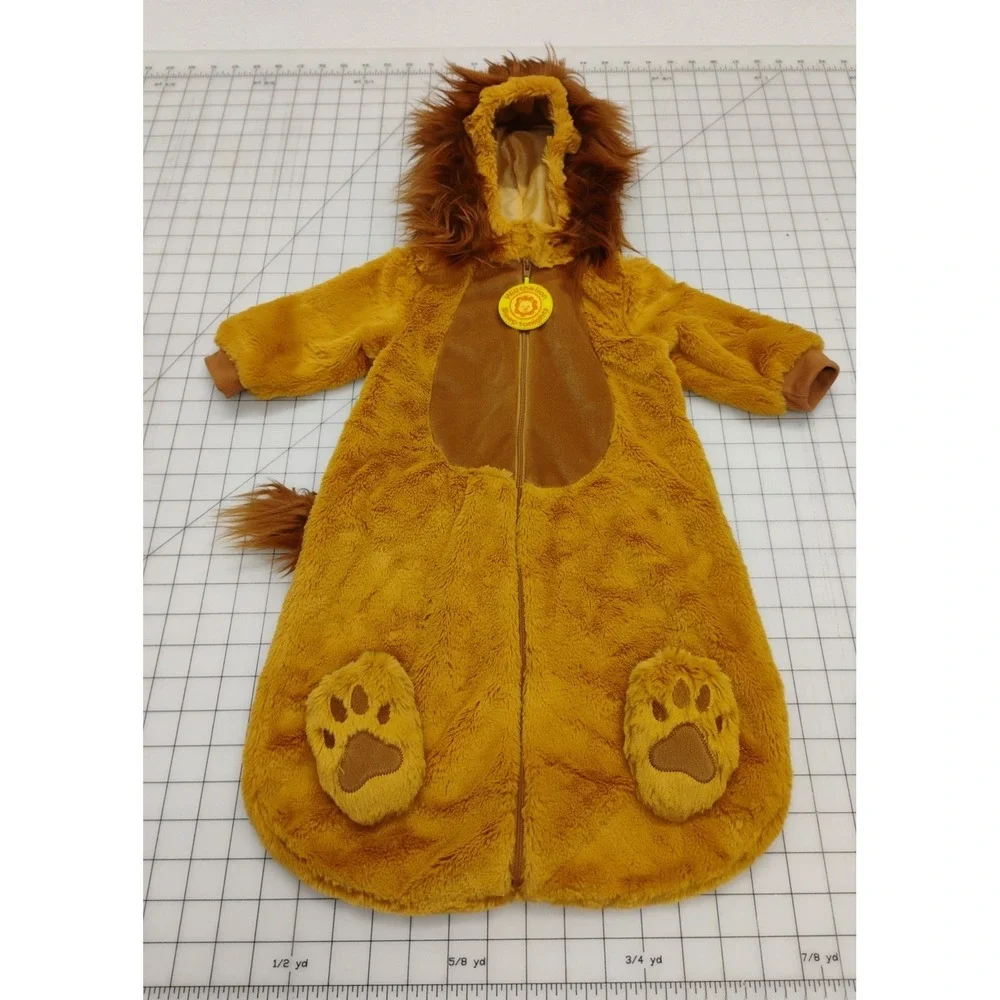 GOING WILD Lion Halloween costume baby sack bunting size 0-6 months‎